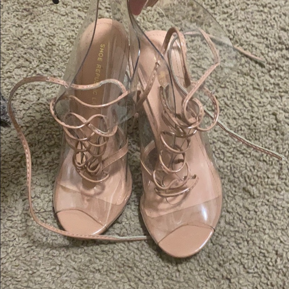 Clear Heels